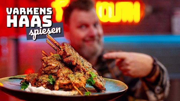 De beste ‘Valentijn’ marinade voor VARKENSHAAS aan een spies!