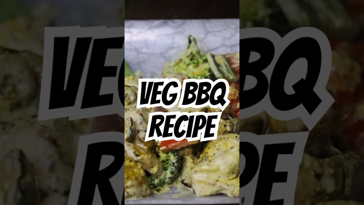How to make barbecue at home | Perfect grilled veggies #shorts #barbecue #easyrecipe