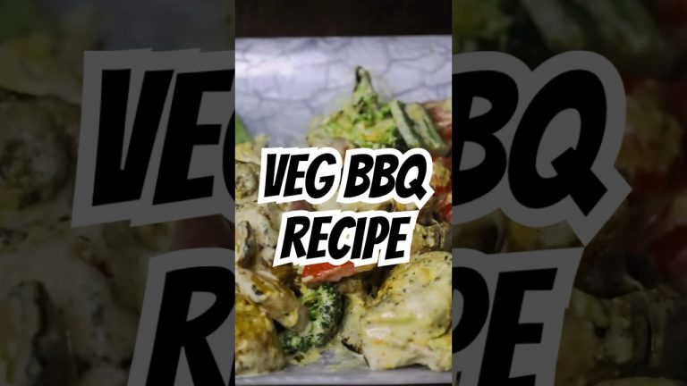 How to make barbecue at home | Perfect grilled  veggies #shorts #barbecue #easyrecipe