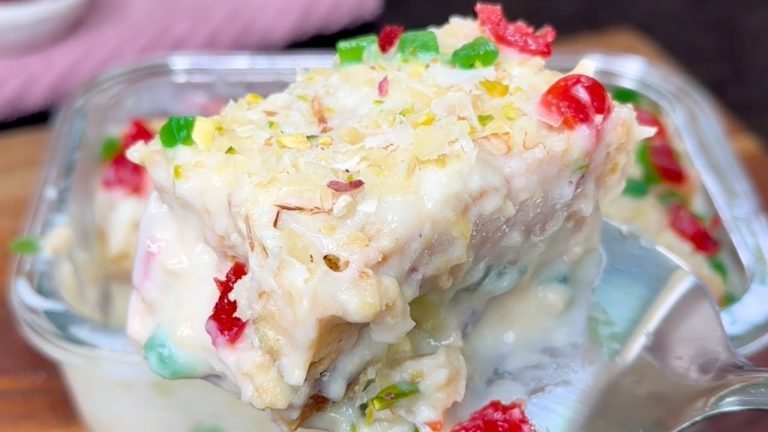 గోధుమపిండితో జ్యూసీజ్యూసీగా చలచల్లగా నోరూరించే స్వీట్| Wheat Flour Custard| Sweets Recipes in Telugu