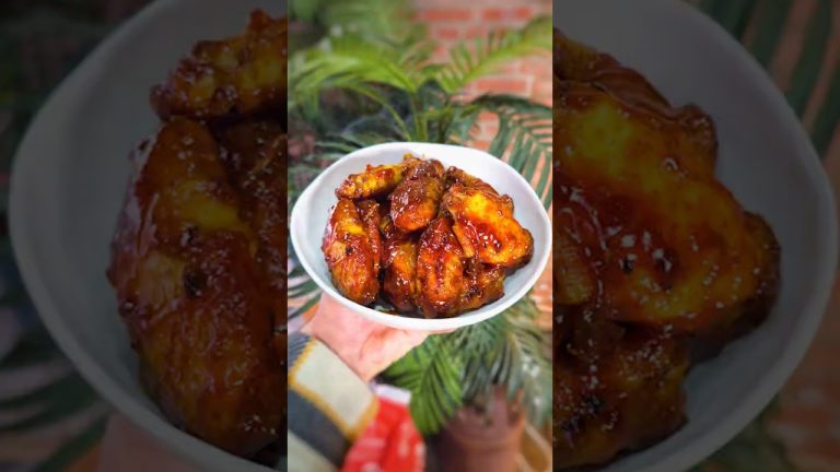 🔥 Smoky BBQ Chicken Wings