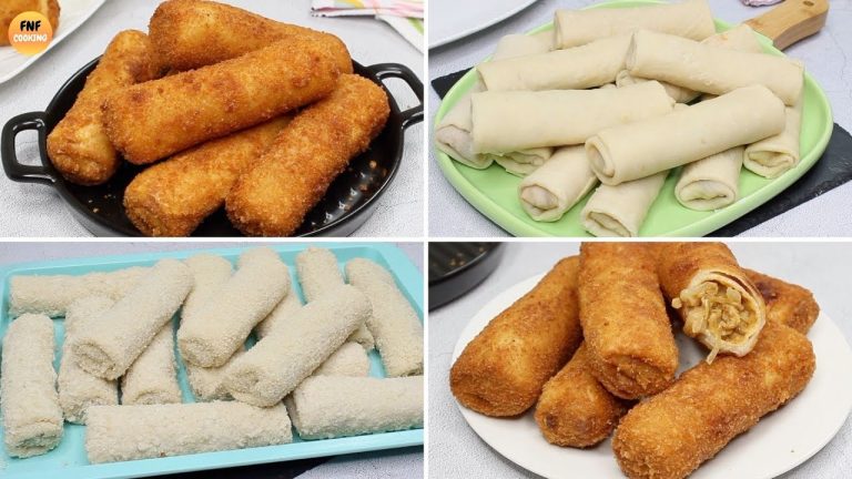 চিকেন ভেজিটেবল রোল ২টি ভিন্ন স্বাদে রোল রেসিপি ( ফ্রোজেন পদ্ধতি সহ ) | Chicken Vegetable Roll Recipe