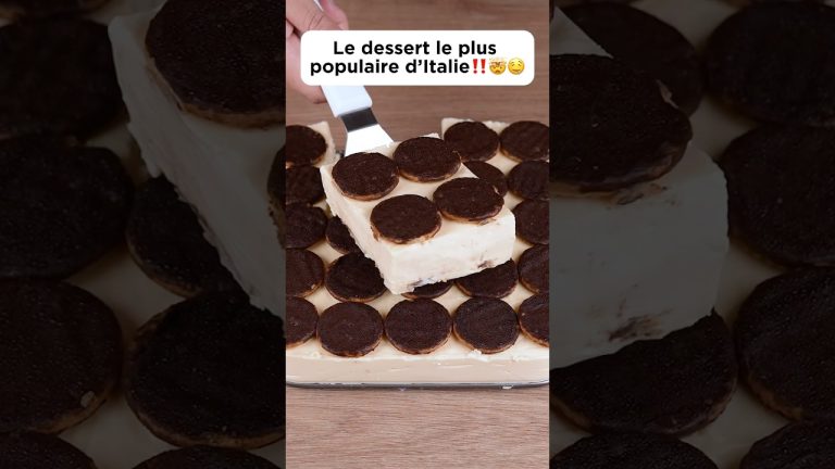 Le dessert le plus populaire d’Italie‼️🤯🤤#cooking #recette #delicious #dessert #découverte#pourtoi