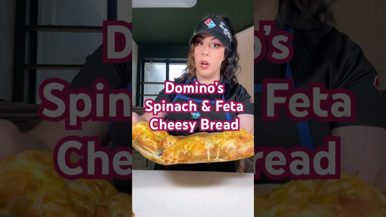 DOMINOS CHEESY BREAD AT HOME?? | COPYCAT RECIPE #recipe #shorts #food