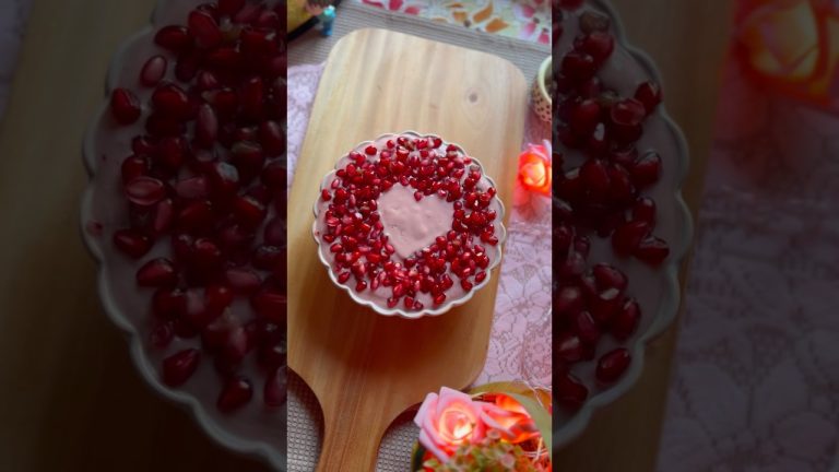 High Protein Smoothie recipe  Perfect for Valentine day #shorts #shortsfeed #foodie #raspberry