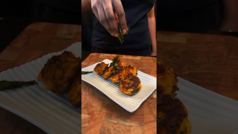 Tiger Prawn Tawa Fry #food #shorts