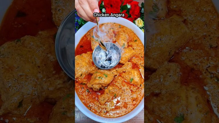 Chicken Angara Recipe #shorts #trendingshorts #chickenrecipe