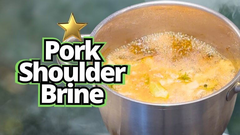 Make Your Pork Shoulder JUICY With This Secret Brine Recipe!