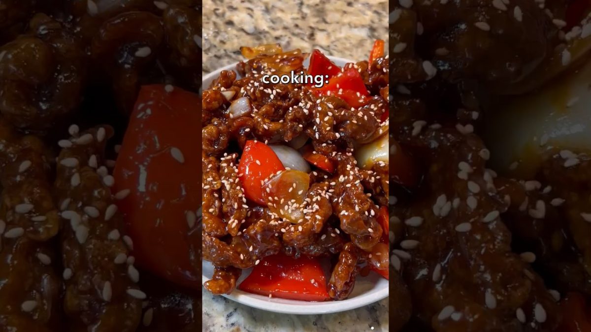 Better than takeout beijing beef 🤤