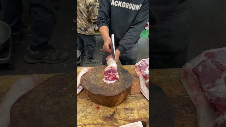 Meat Cutting Evolution From Amateur to Expert #shorts