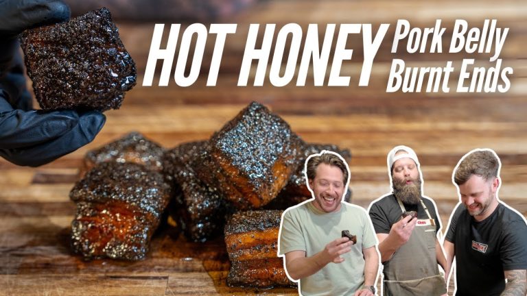 Hot Honey Pork Belly Burnt Ends | At The Chud Shop!