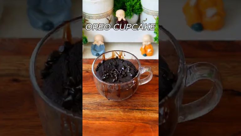 Delicious Oreo Cupcake Recipe 🧁 | Easy & Delicious Recipe #OreoCupcake #DessertRecipe #shorts #oreo
