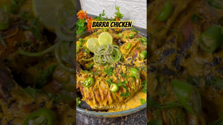 Barra Chicken with delicious gravy 👌✨