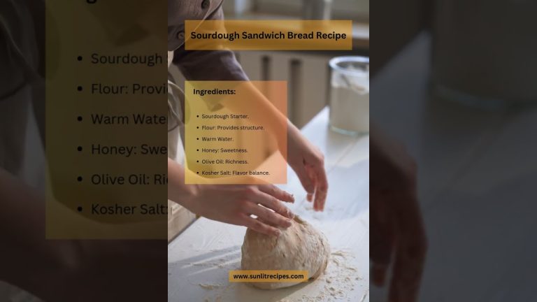 Sourdough Sandwich Bread Recipe