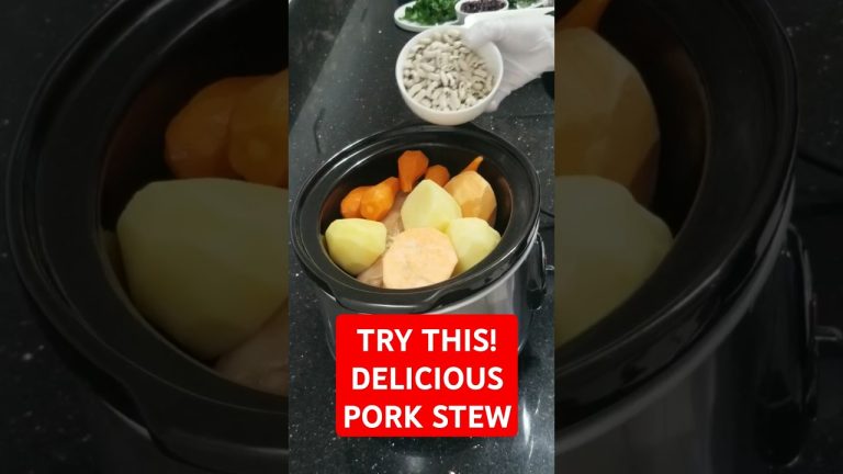 SATISFYING PORK STEW