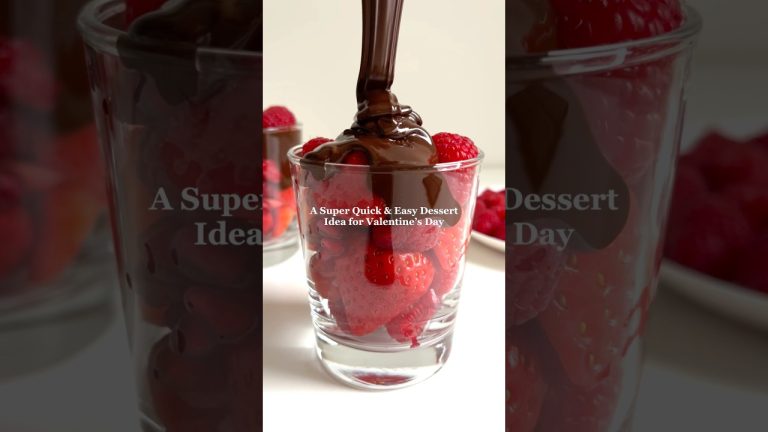 A Super Quick & Easy Dessert Idea😍 #easyrecipes #easydessert #dessertrecipe