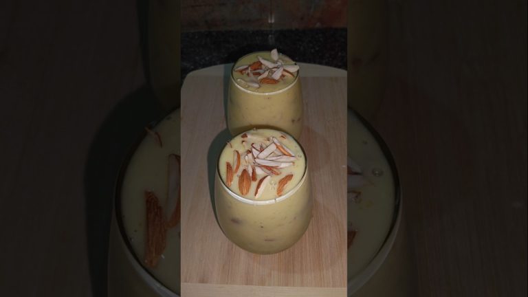 Badam milkshake 😋 || almond milkshake || #shorts #milkshake #trending #food #badammilkshake #almond