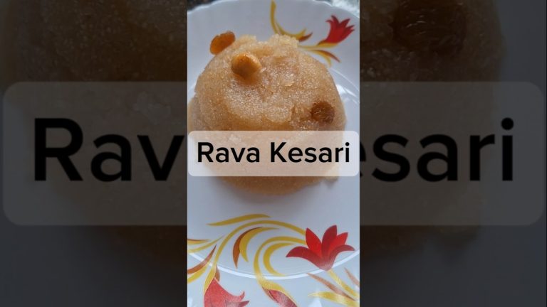 Rava Kesari Recipe | Venkatesh Bhat Style | Simple & Delicious South Indian Sweet #shorts #ytshorts