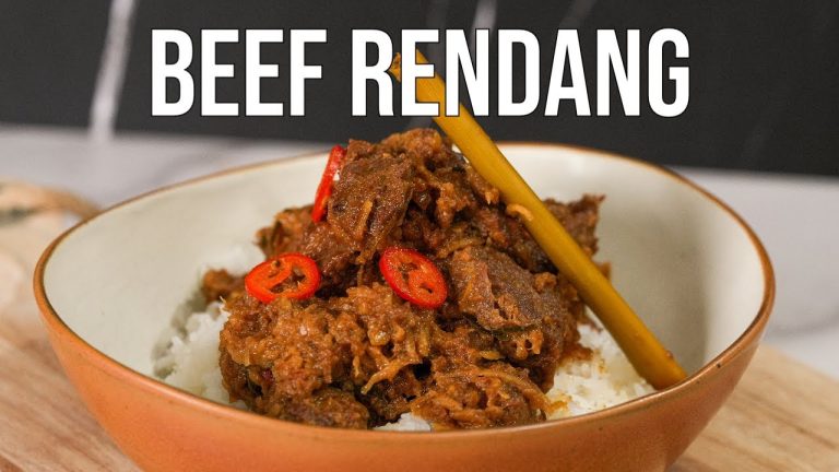 Easy Beef Rendang Curry Recipe
