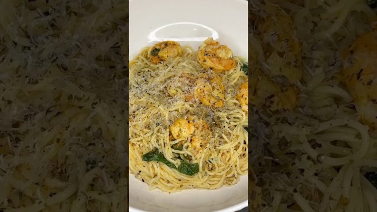 Delicious Shrimp Linguine Recipe 🍤✨