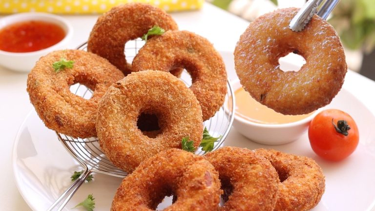 CHICKEN DONUTS ❗️Make & Freeze Donuts Ramadan Special Recipe by (YES I CAN COOK)