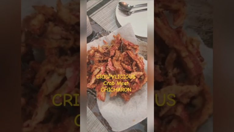 Crab Meat Crispy Chicharon #subscribe #crabmeat #food #foodie #highlights #recipe #trending #reels