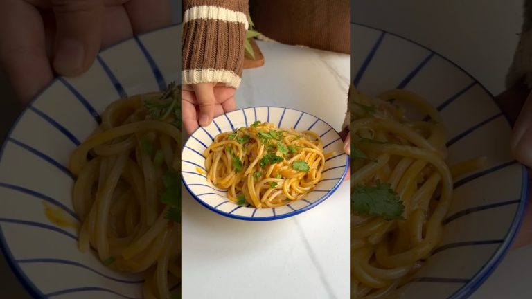 Caramelised Onion Pasta😍 #shorts #foodshorts #pasta