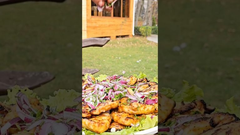 Самый вкусный Кебаб из рыбы #youtubeshorts #food #fish #kebab #bbq #asmr #recipe #еда #free #shorts