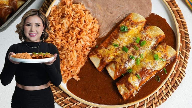 How I Make My QUICK & SUPER EASY CHEESY ENCHILADAS Recipe