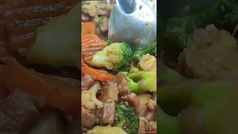 Stir fry Pork with Mixed Vegetables