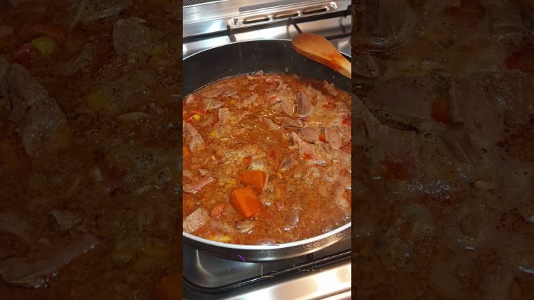 Máj pörkölt 🍲| Liver stew 🍲 #recipe