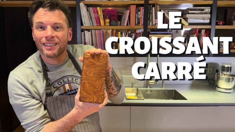 RECETTE DE NORBERT : LE CROISSANT CARRÉ PAIN DE MIE !