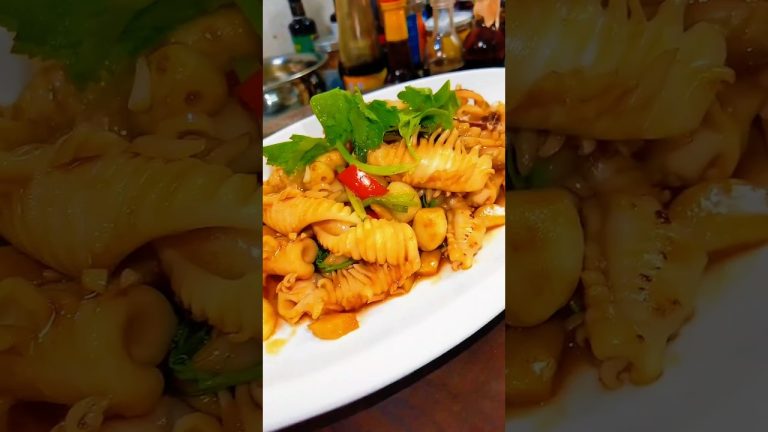 stir fry squid|how to fry squid|#shorts#seafood