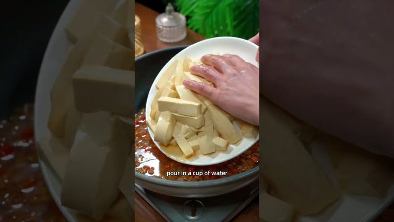 Tofu is so delicious if you cook it like me.  #recipe #foodtutorial #chinesestyle
