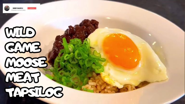 Exotic Wild Game Moose Meat Tapa | Bobby Daguplo