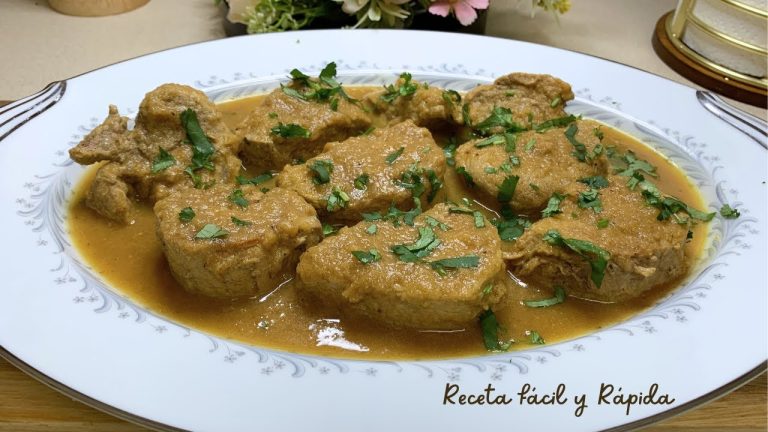 Cómo Hacer una Rica Carne! Solomillo en Salsa! Receta Rápida y Fácil!  #comidasana #recetasfáciles