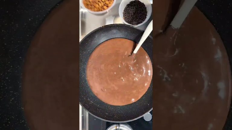 Membuat Coklat Kacang Almond #coockingvideo