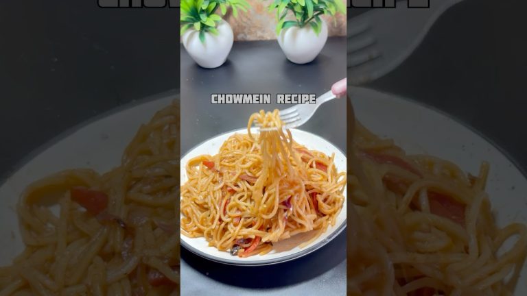 Instant Chowmein recipe | 5 minute m banaye chowmein |
