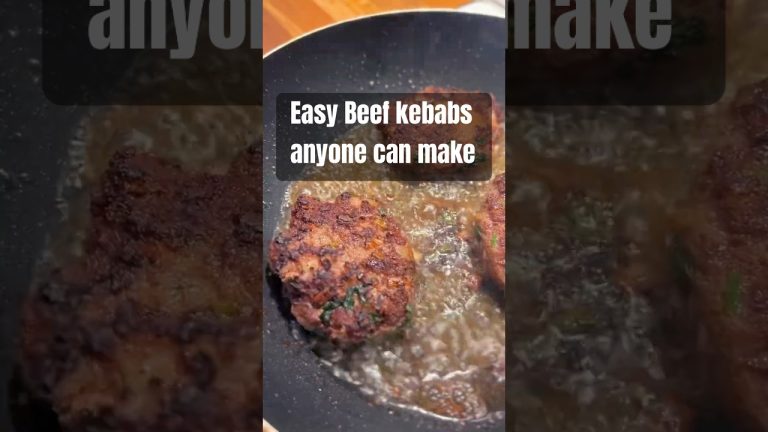 Best beef kebab recipe | juicy & falovorful kebabs #beefkebab #keema #easydinner #groundbeefrecipe