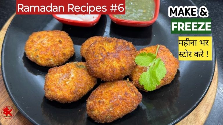 Make & Freeze Rmadan Recipes#6 Chicken cutlets 😍👌Samad's Kitchen