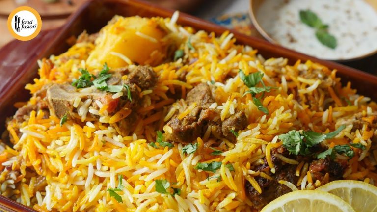 Make & Store Beef Biryani Recipe By Food Fusion