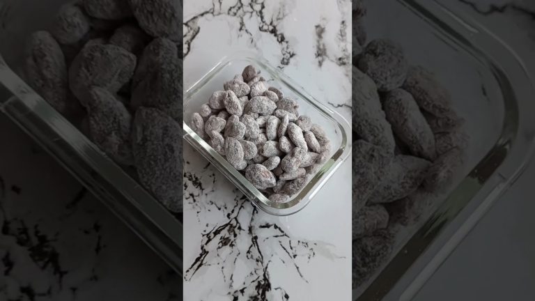 “Homemade Chocolate Almond Recipe!”#cooking #food #recipe #yummy #sweet #shorts