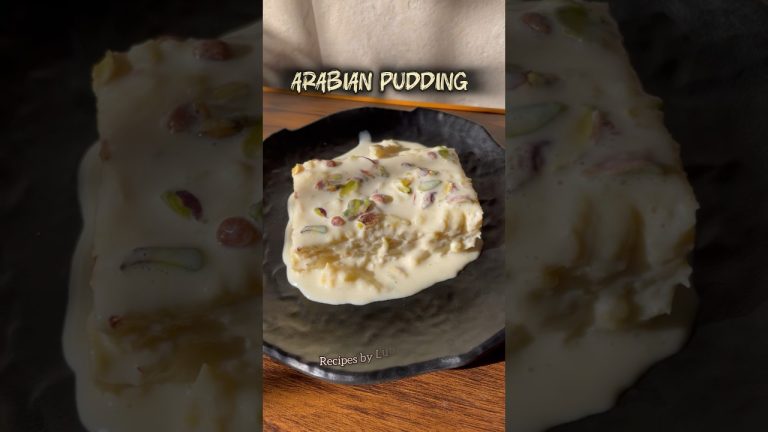 My most viral recipe ARABIAN PUDDING | Arabian Pudding Recipe | Viral bread pudding #ramadanrecipes