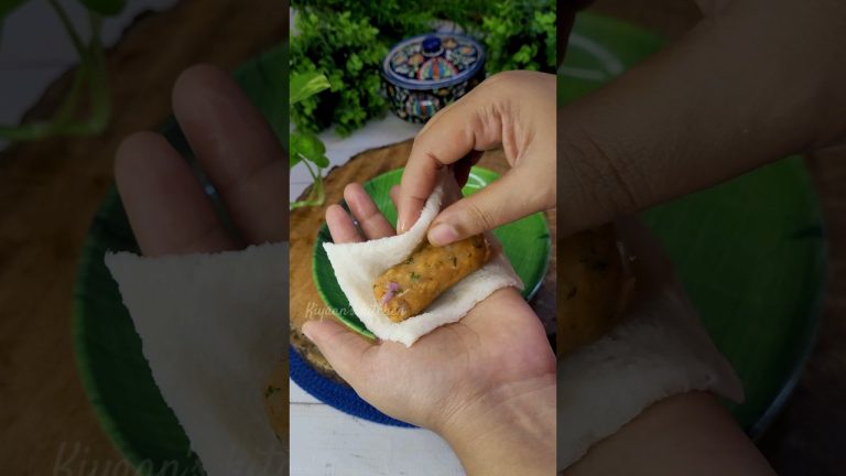 Bread Roll Recipe | Potato Snacks #shorts #breadrolls