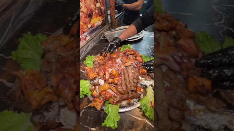 Special BBQ Platter #afghanifood #streetfood #food