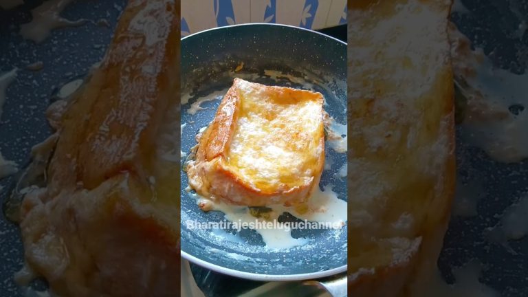 BREAD MILK RECIPE MOST VIRAL BREAD MILK PANCAKE 🥞