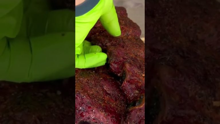 Beautiful beef back ribs! #bbq #steak #grill #brisket #trumpetmaster77 🔥🔥🔥🔥