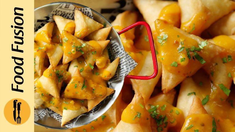 Street Style Mini Samosa with Chutney Ramadan Special Recipe by Food Fusion