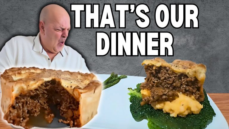 Delicious Homemade Beef and Onion Pie Recipe