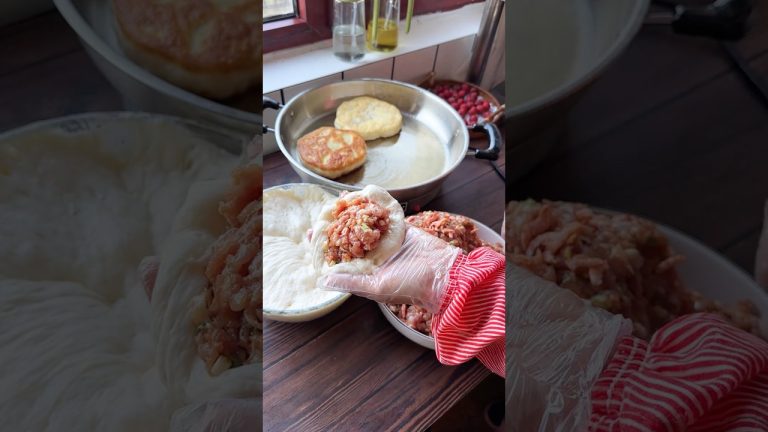 Making beefy pasta pastry
